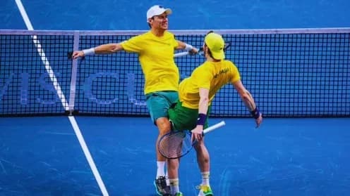 U.S. Davis Cup Team Faces Setback in Semifinal Loss to Australia U.S. Davis Cup Team Faces Setback in Semifinal Loss to Australia